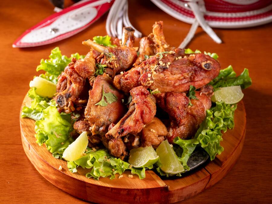 Frango à passarinho